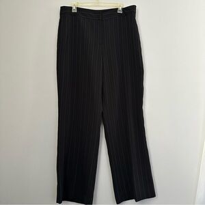 Rafaella Striped Black pinstripe women’s 16 trousers